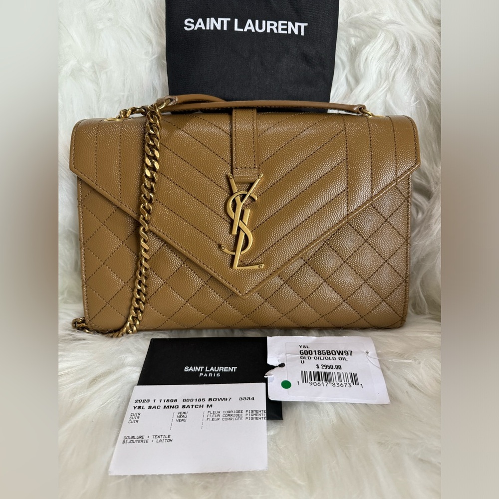 Saint Laurent Medium Envelope Bag